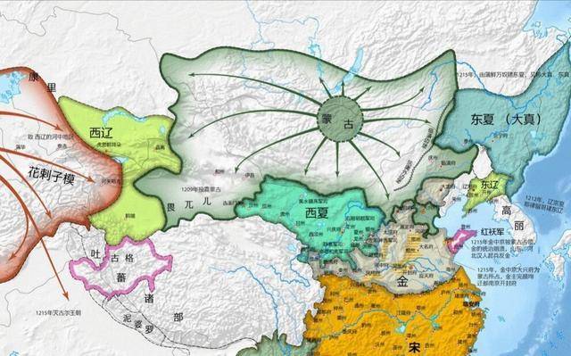 13世纪蒙古人在灭西夏六年后又灭了一个东夏国,这东夏国是何来历?