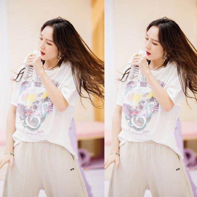 孟佳|孟佳59块钱的T恤太香了吧?盘点姐姐们的平价穿搭