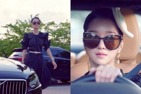 墨镜|徐睿知《虽然是精神病但没关系》小脸墨镜怎么挑？高文英式猫眼、方框太阳眼镜