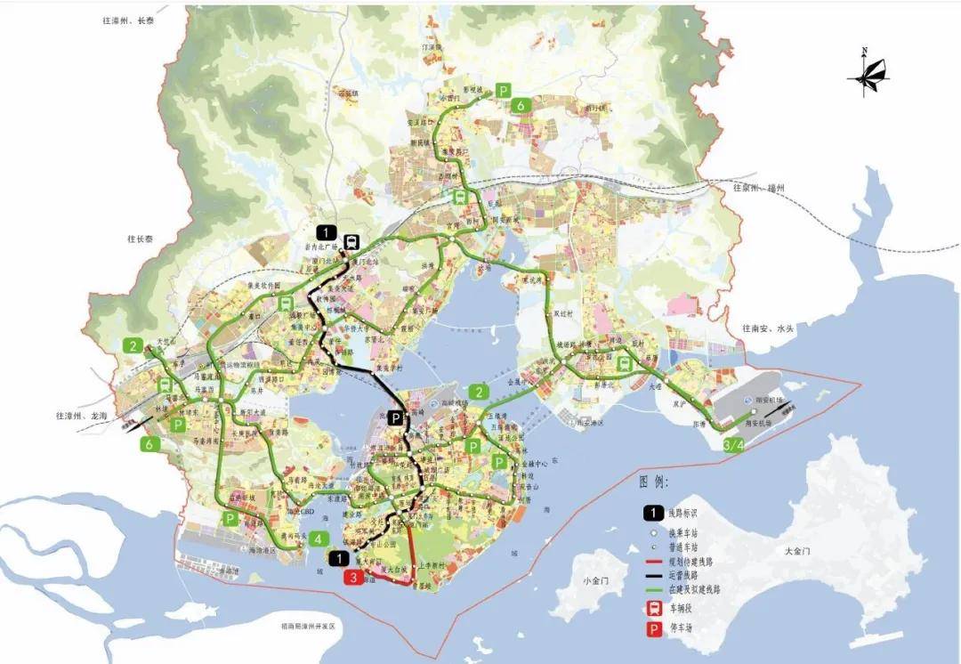 示意图公示!厦门地铁3号线南延段工程选址范围,22个车站主体完工