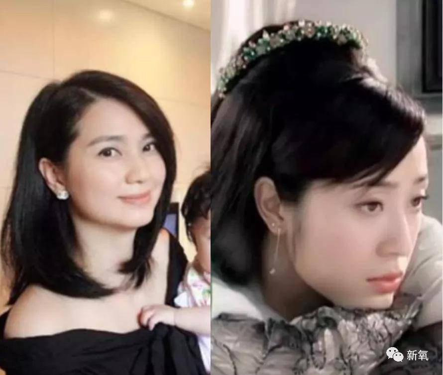 洪欣|这四位大花竟然罕见同框比美了?可她真的被衬得有点脸崩了...