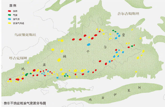 地图会说话#费尔干纳盆地