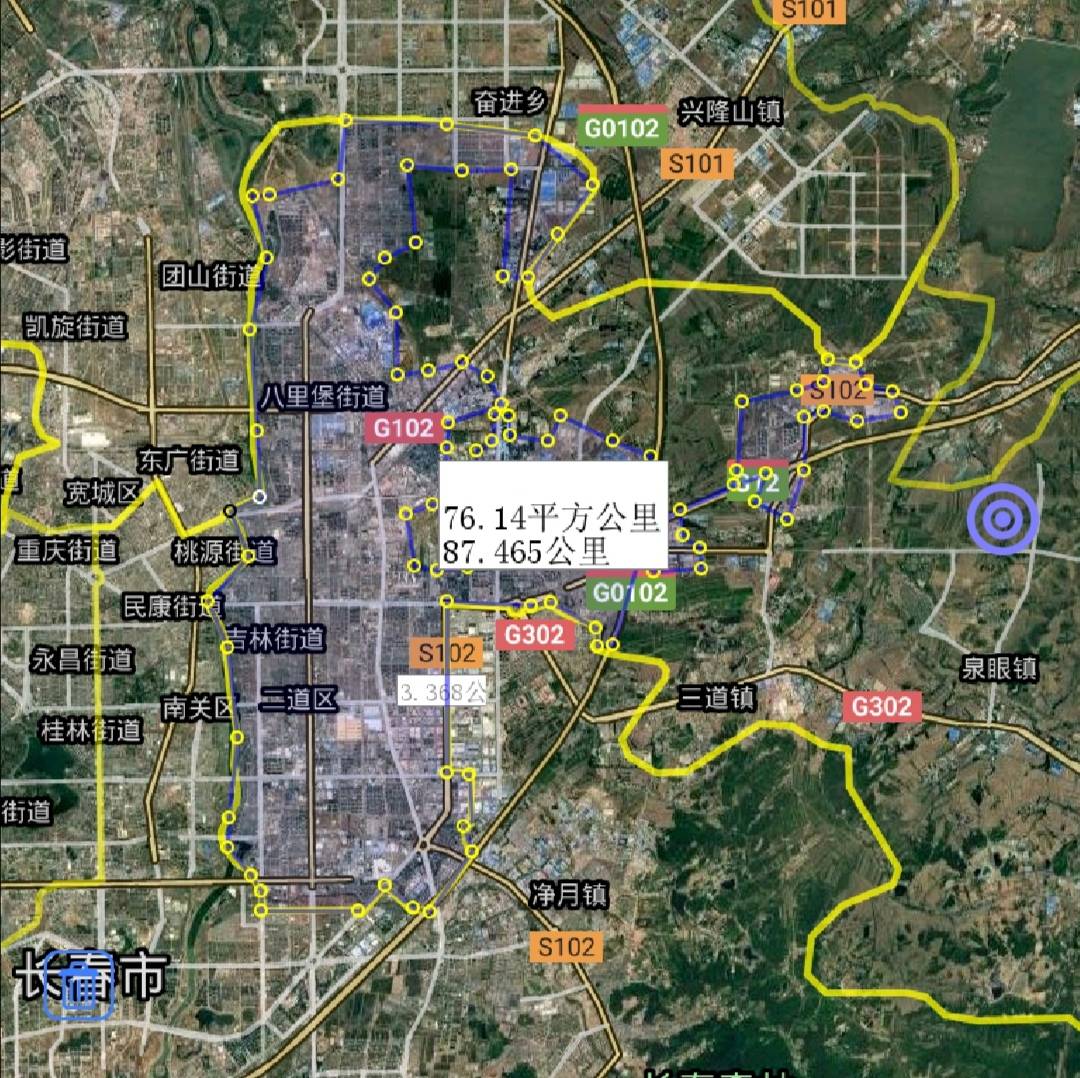 原创吉林省长春市建成区排名,南关区最大,双阳区最小,了解一下?