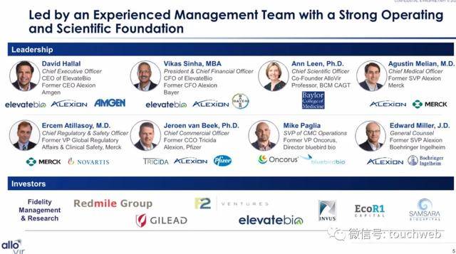 Leerink|原创医药公司AlloVir冲刺美股：拟募资2.5亿美元 路演PPT曝光