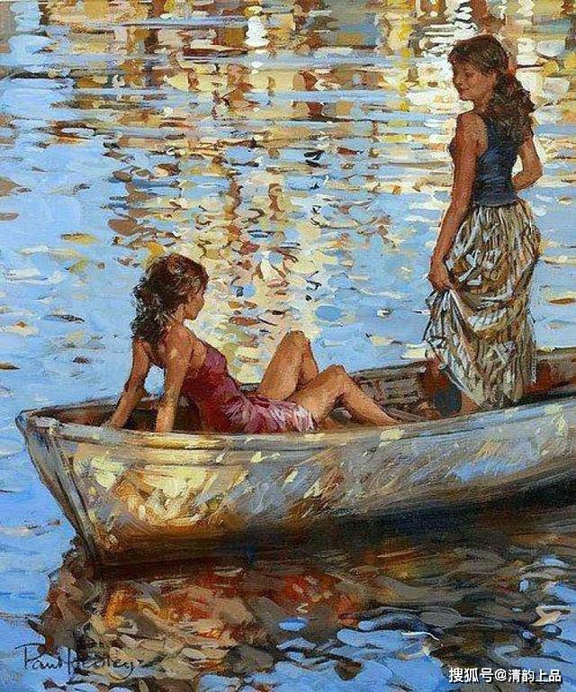 英国艺术家保罗·赫德利(paul hedley)人物油画作品欣赏