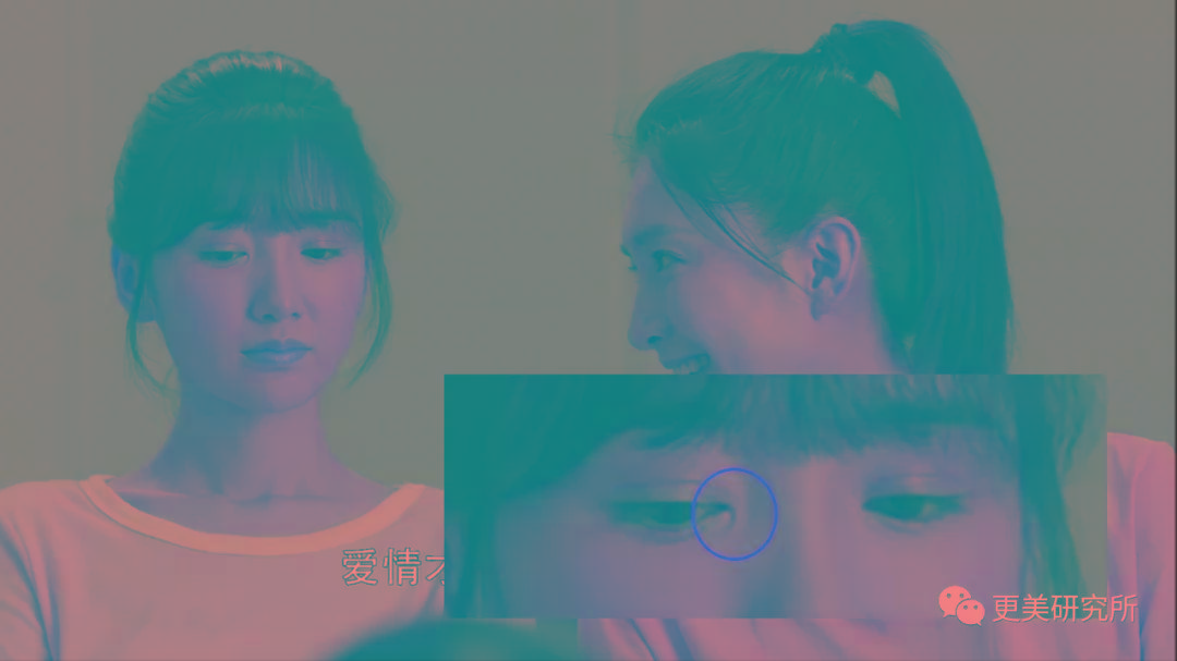 双眼皮|翻了100张照片，才发现她是贵圈换头最失败的女星