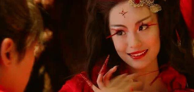 有一种"整容"叫《仙剑3》的火鬼王,卸去浓妆后,简直太美了吧