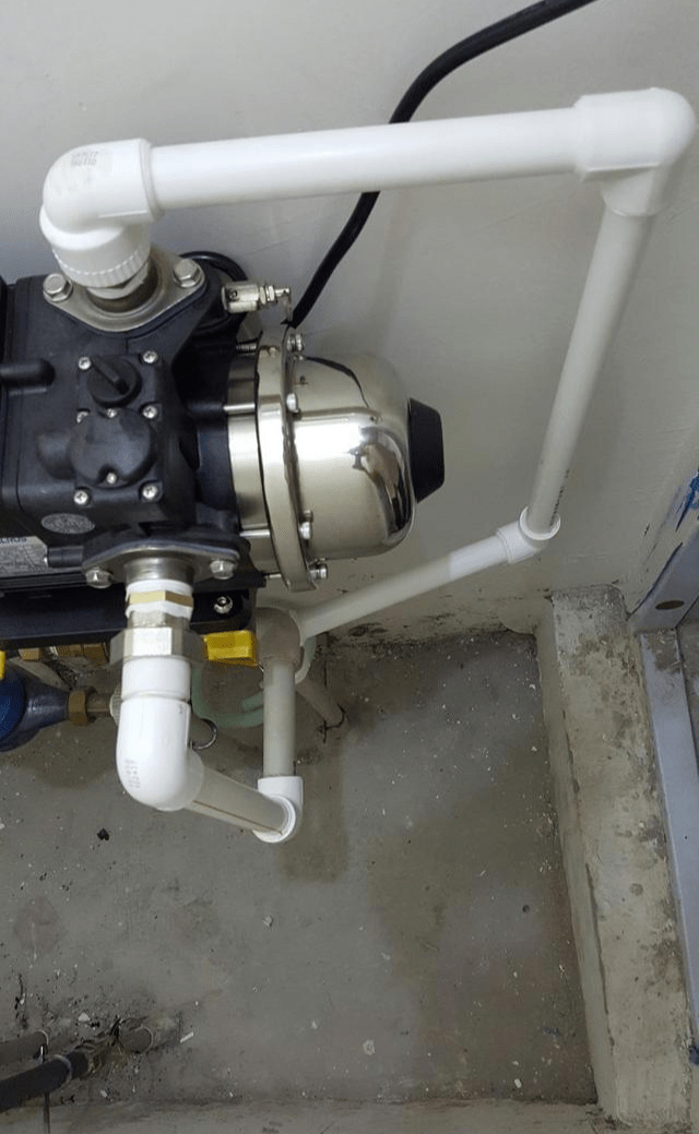 对于将增压泵安装在水表管道井来说是一个很好的位置(可以是一楼的