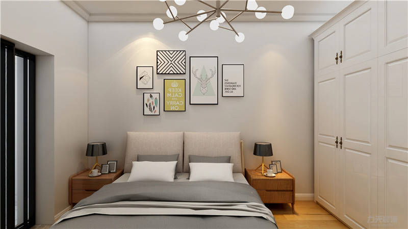 原创76平两室两厅装修样板间!简约北欧风,装修清新大气特有气质!