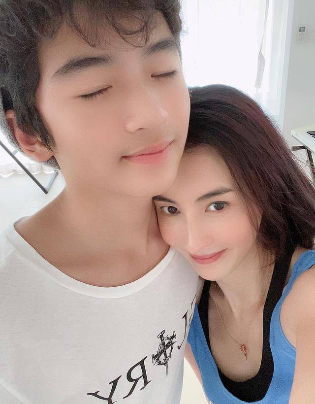 张柏芝再晒照为儿子庆生，大声表白称：谢谢你