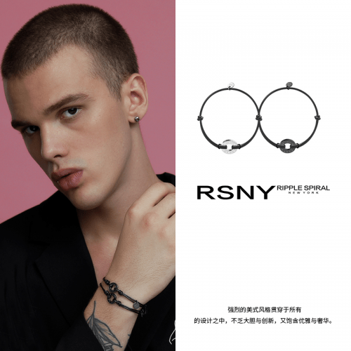 设计|来自美国的潮男轻奢首饰品牌 RSNY RIPPLE SPIRAL
