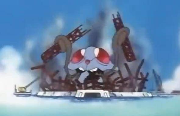 《宝可梦》早期的宝可梦动画有多深度？巨大毒刺水母说明一切_玛瑙