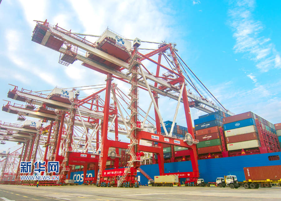 天津港内贸集装箱吞吐量大幅增长 畅通国内经济大循环