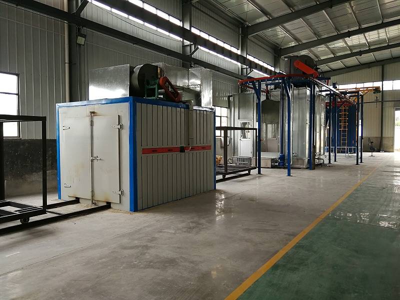汽车配件喷漆流水线工程案例华达涂装