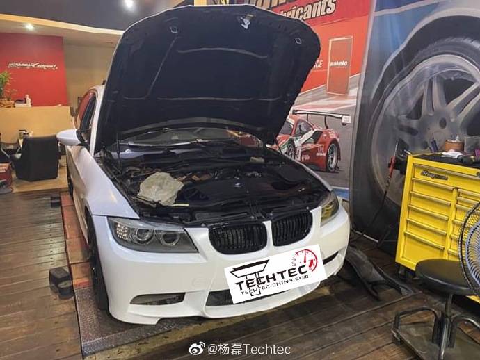 宝马e90320n46发动机升级德国techtec定制ecu程序