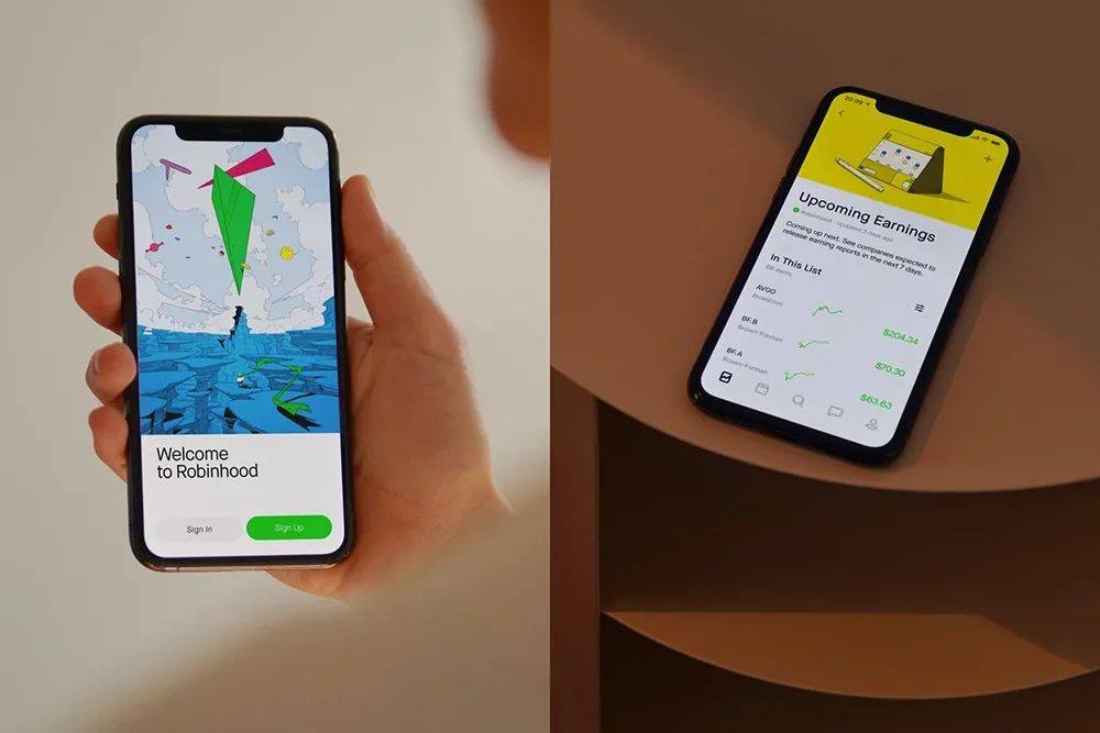 消息资讯|股票交易平台“Robinhood”视觉形象升级