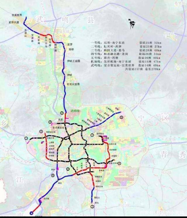 南宁市郊铁路武鸣线开始招标了