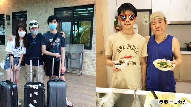 歌曲|原创59岁赵传罕露面，久不开嗓连高音都唱不上去了？与儿女同框似爷孙