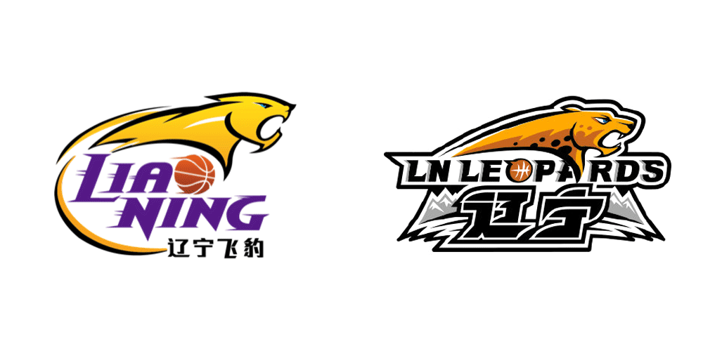 辽宁飞豹球队新旧logo设计对比_高瑞品牌