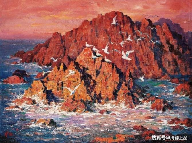 中国油画家油画风景作品选粹