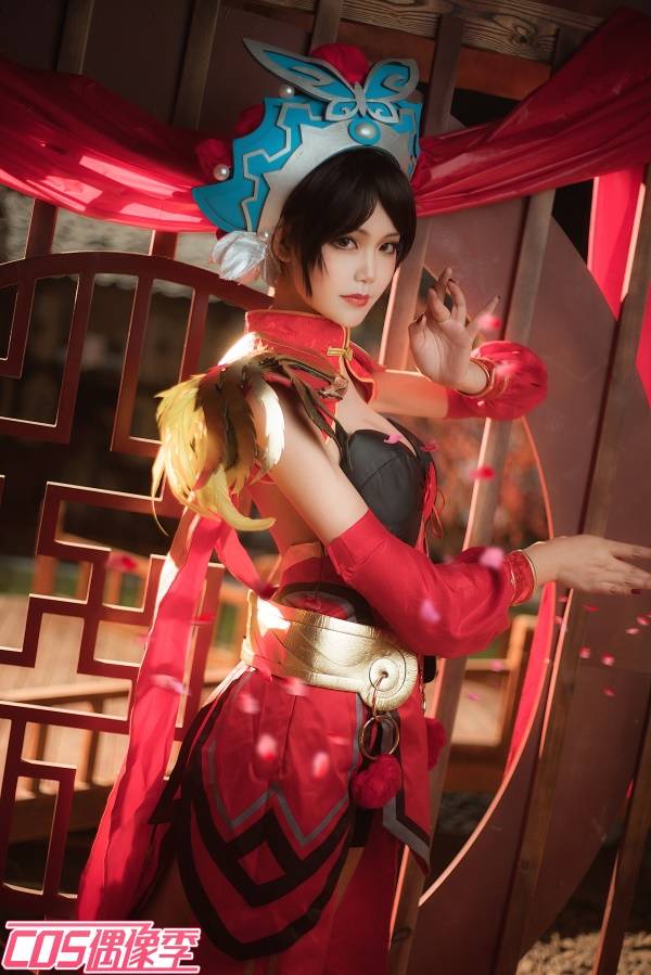 cosplay王者荣耀虞姬上官婉儿