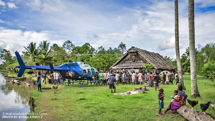 飞机的|巴布亚新几内亚游记-维外克-再见了朋友