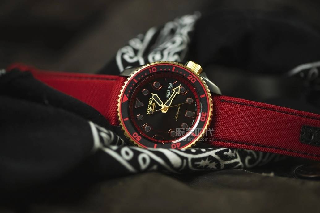 灵感|精工5号x 街霸5 联名款腕表,咋样?