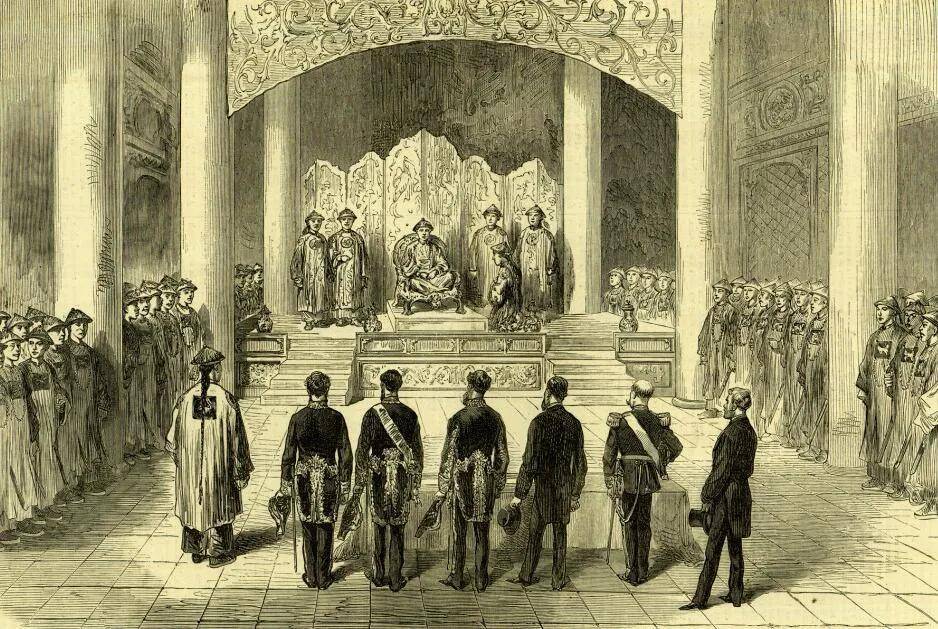 洋人|从跪到不跪，洋人在清朝是如何“站起来”的