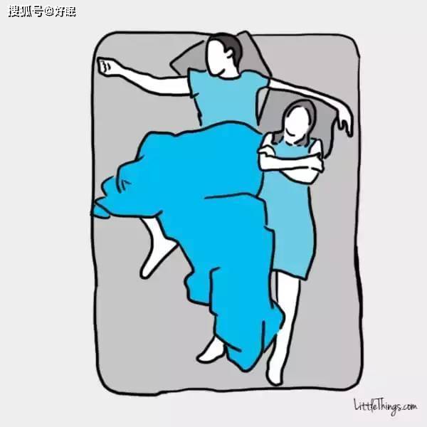 情侣睡姿|怎样判断他爱不爱你？看睡觉姿势！