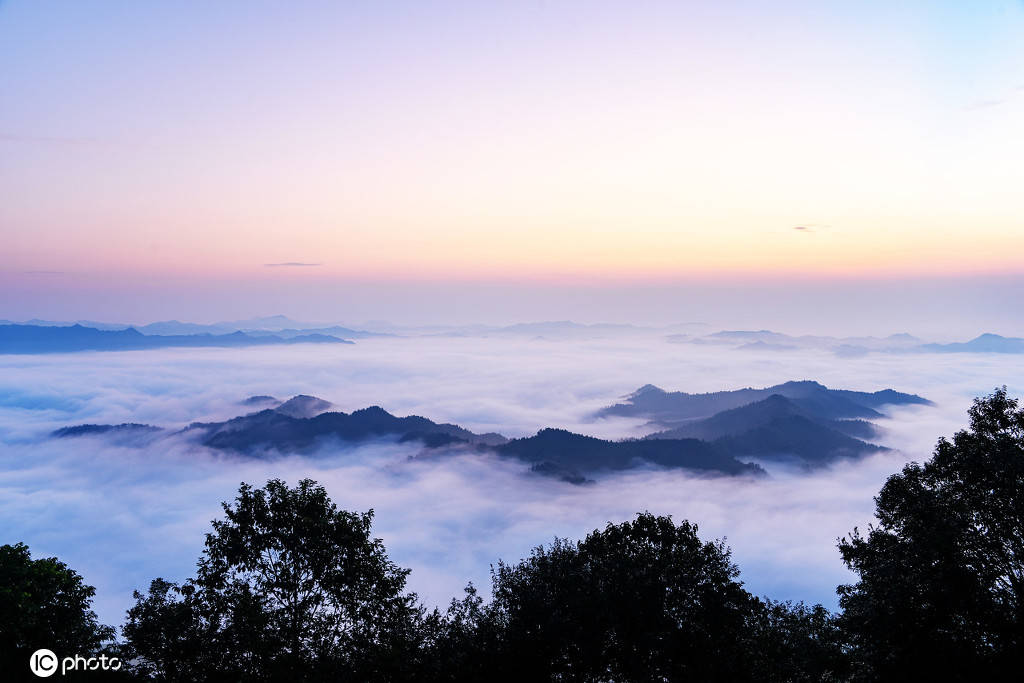 吉安市遂川县佛祖仙岭景区云海景观,如临仙境!