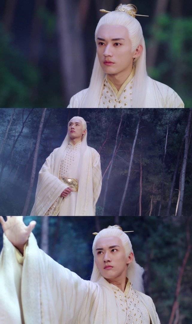 角色|原创终于发现白发，有比东华帝君还要帅的角色了，清新俊逸如画中人