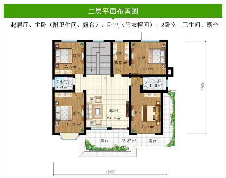 原创158㎡别墅自建房,房屋设计图细节贴心,看一次就喜欢的设计