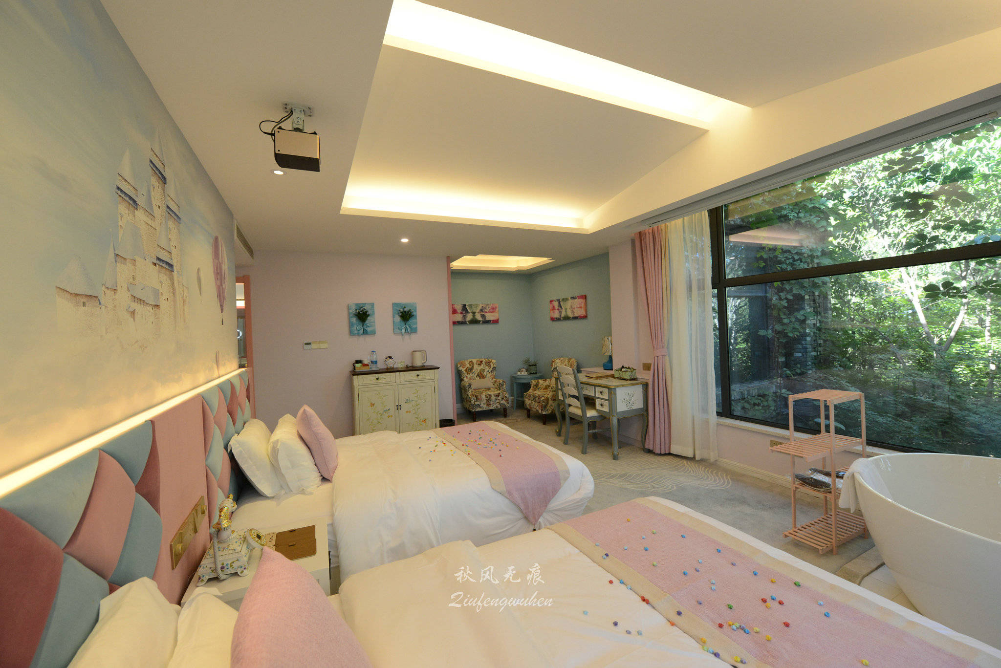 山水(|看山望水，心怡田园，周至水街爱在路上感味清新与文化