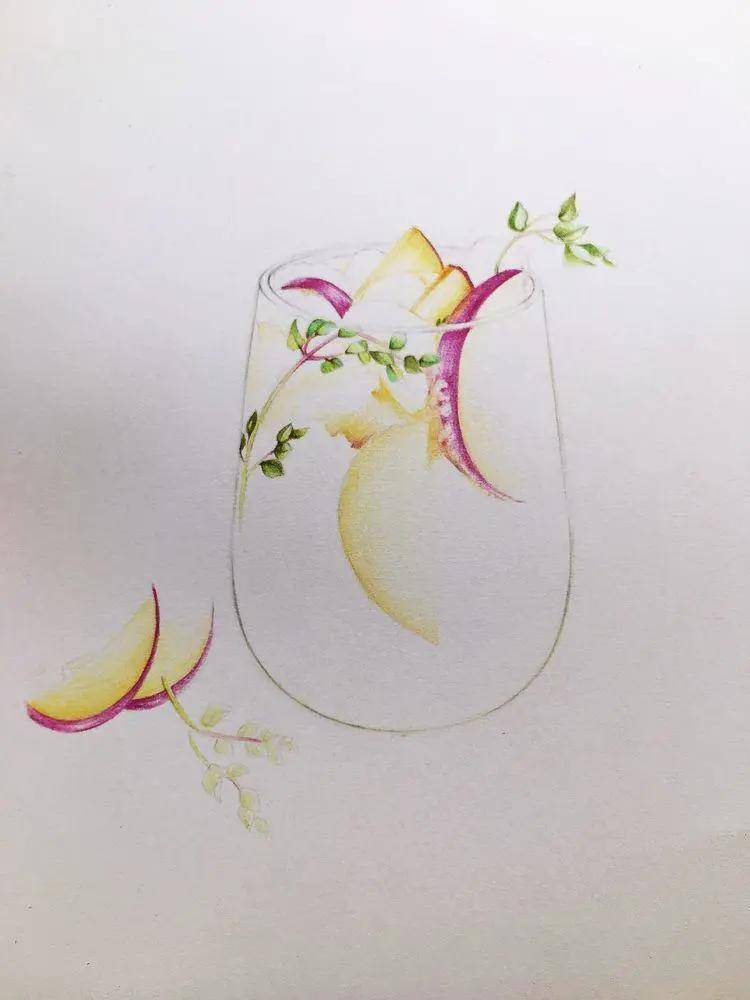彩铅画入门临摹分解图|彩铅画入门基础教程(附全套视频教程下载)