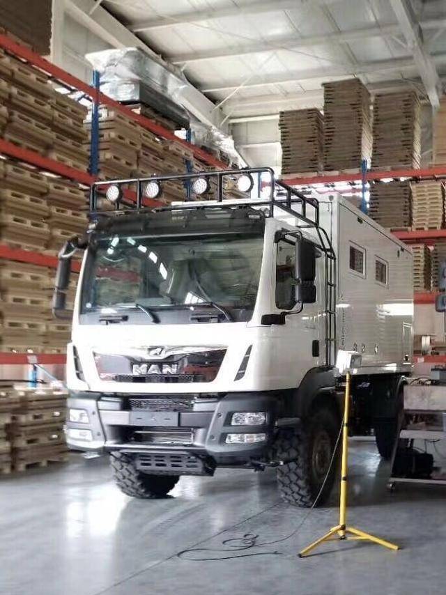 超级德国越野房车man 4x4实拍分析