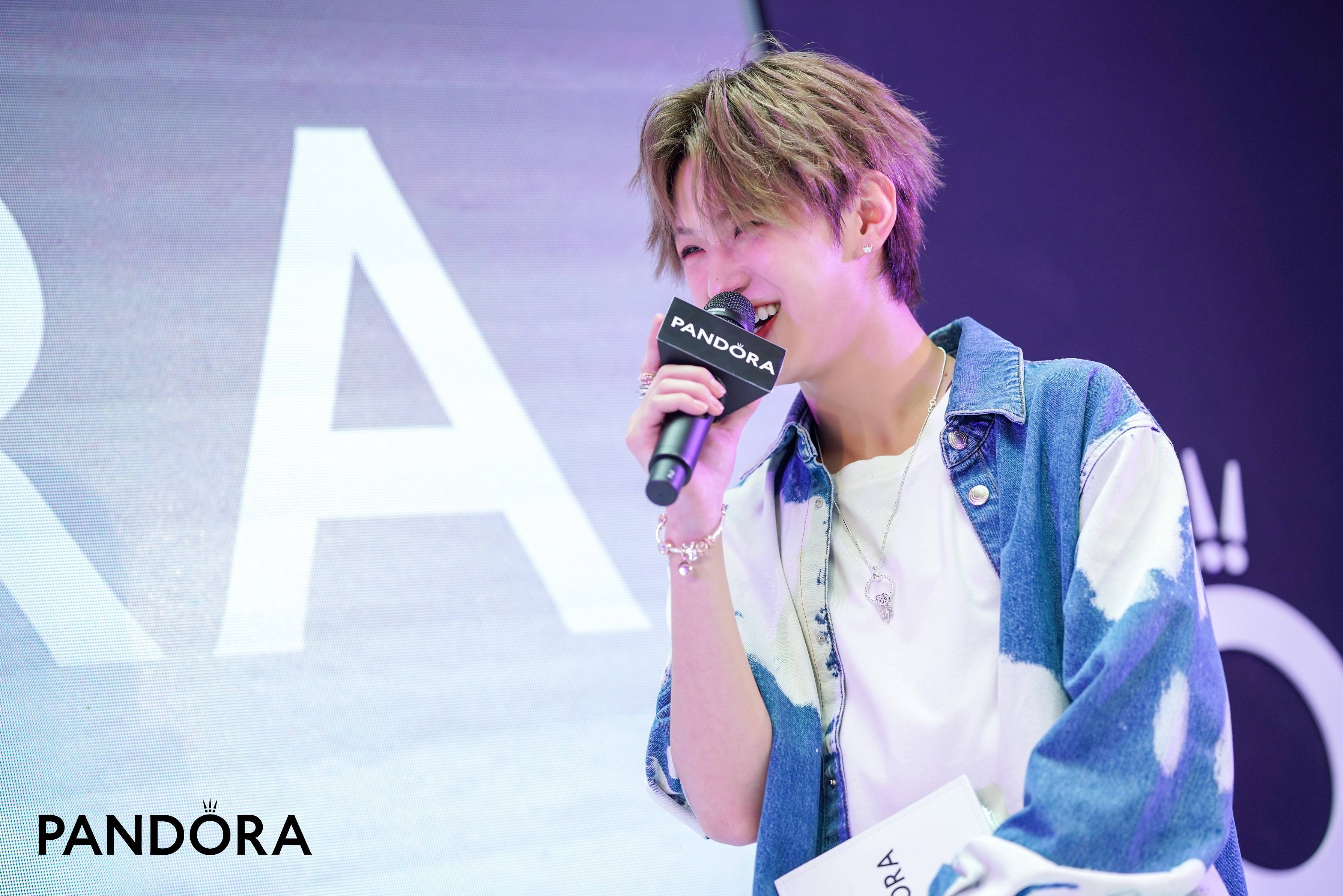 潘多拉|Pandora潘多拉珠宝携手《少年之名》新晋冠军李希侃空降杭州！