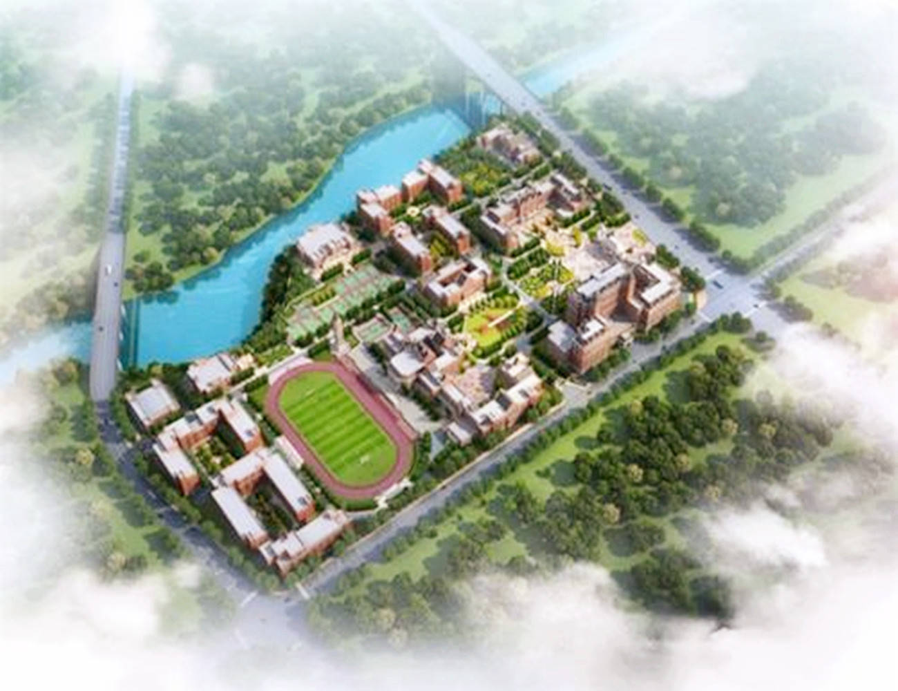 这所大学建造的地点是在重庆市璧山区,建设重庆中医院学院的提议提