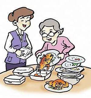 校长亲自上阵节粮 当众吞他人剩饭 学生看呆