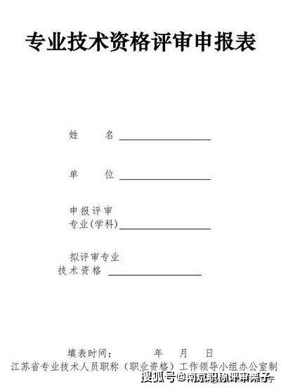 高级职称评审 自荐神器 专业技术申报表"工作总结"模板_手机搜狐网