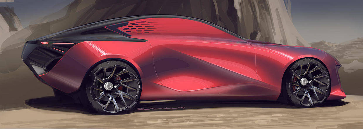 珍藏干货！John O'Laughlin最强INS+Behance草图合集