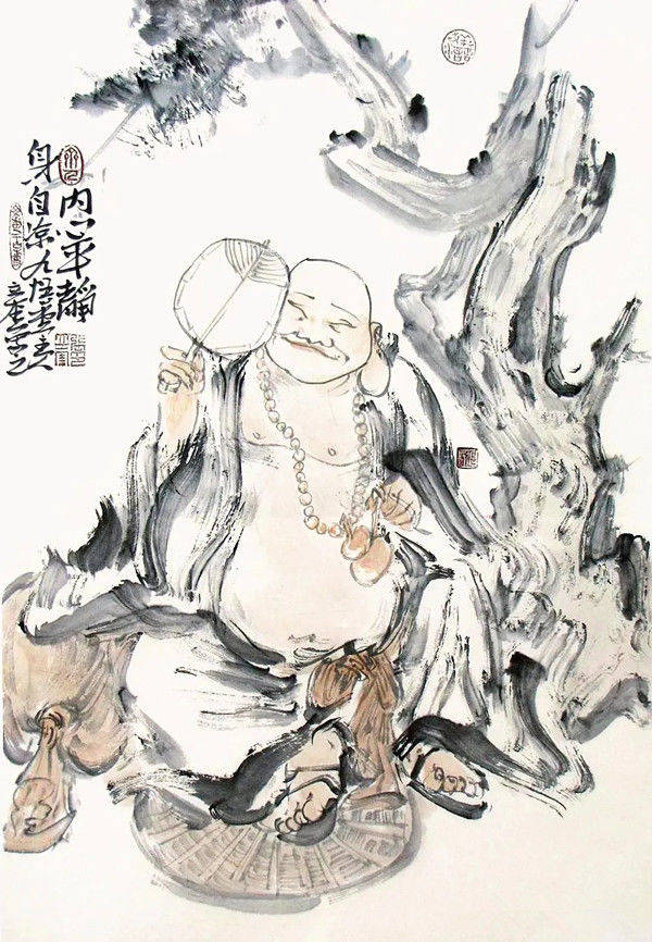 以神写形——当代水墨人物画名家张立奎作品欣赏