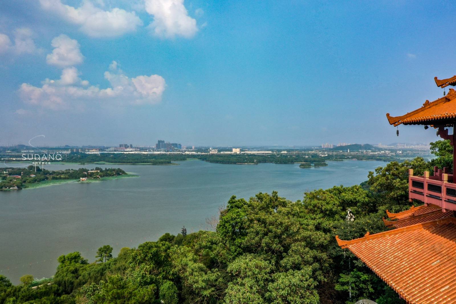 天台|武汉楚天台：仿古代章华台而建，可媲美江南三大名楼