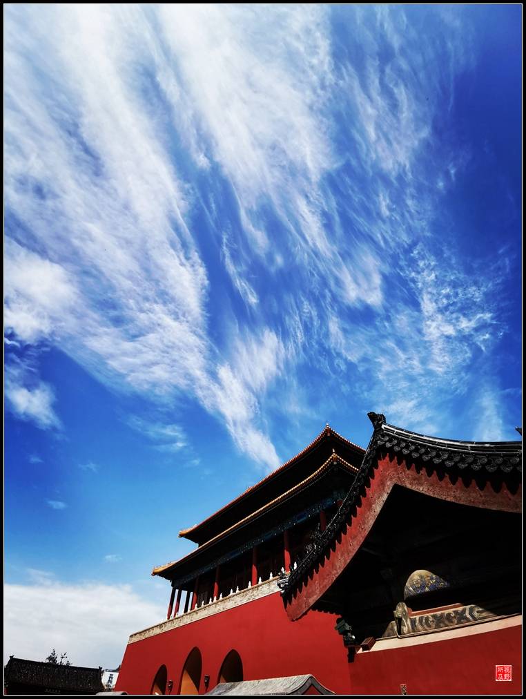 故宫|故宫高天流云 太任性了