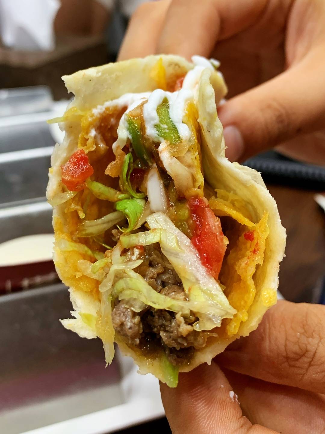 Taco|长春桂林路taco美女老板说：穿23号球衣的詹皇粉白给玉米片