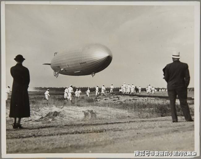 原创1937年兴登堡号大灾难:巨大飞艇34秒焚毁,飞艇载客彻底烧成历史