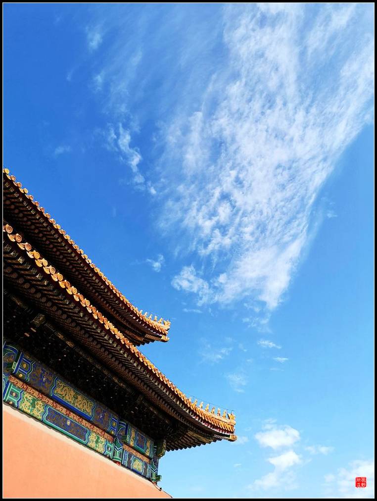故宫|故宫高天流云 太任性了