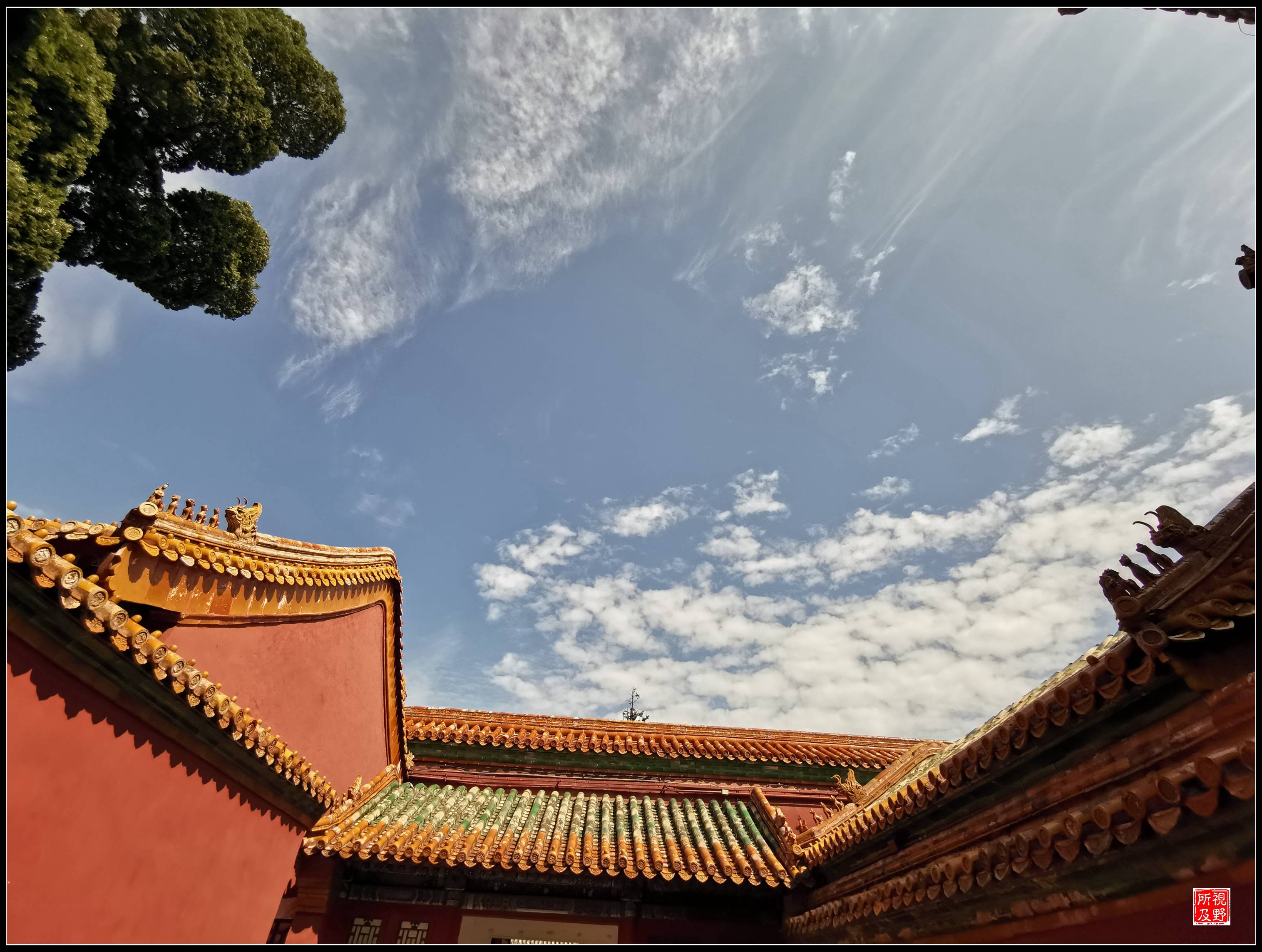 故宫|故宫高天流云 太任性了