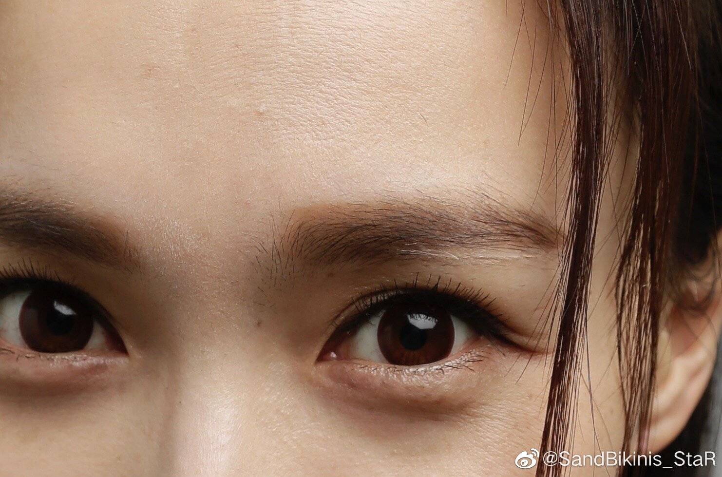 唐嫣古装定妆生图,怼脸拍特写皮肤无毛孔,眼部无细纹