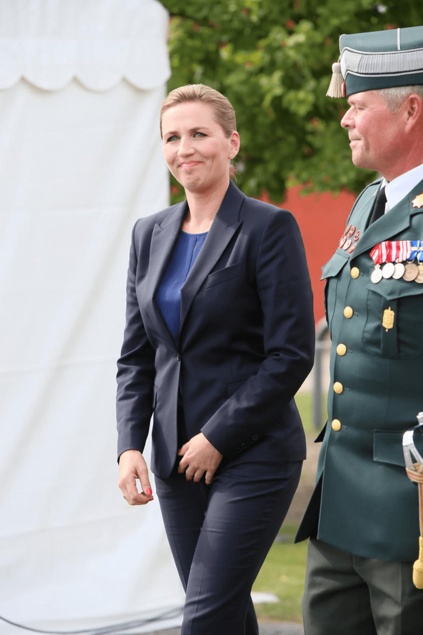 2020年丹麦国旗日,丹麦王储夫妇,首相等出席庆祝活动
