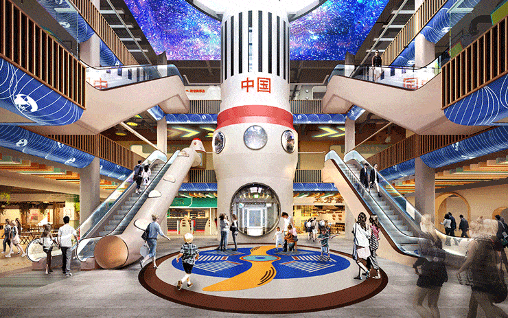 乐园式商业设计,做沉浸式体验消费场景的